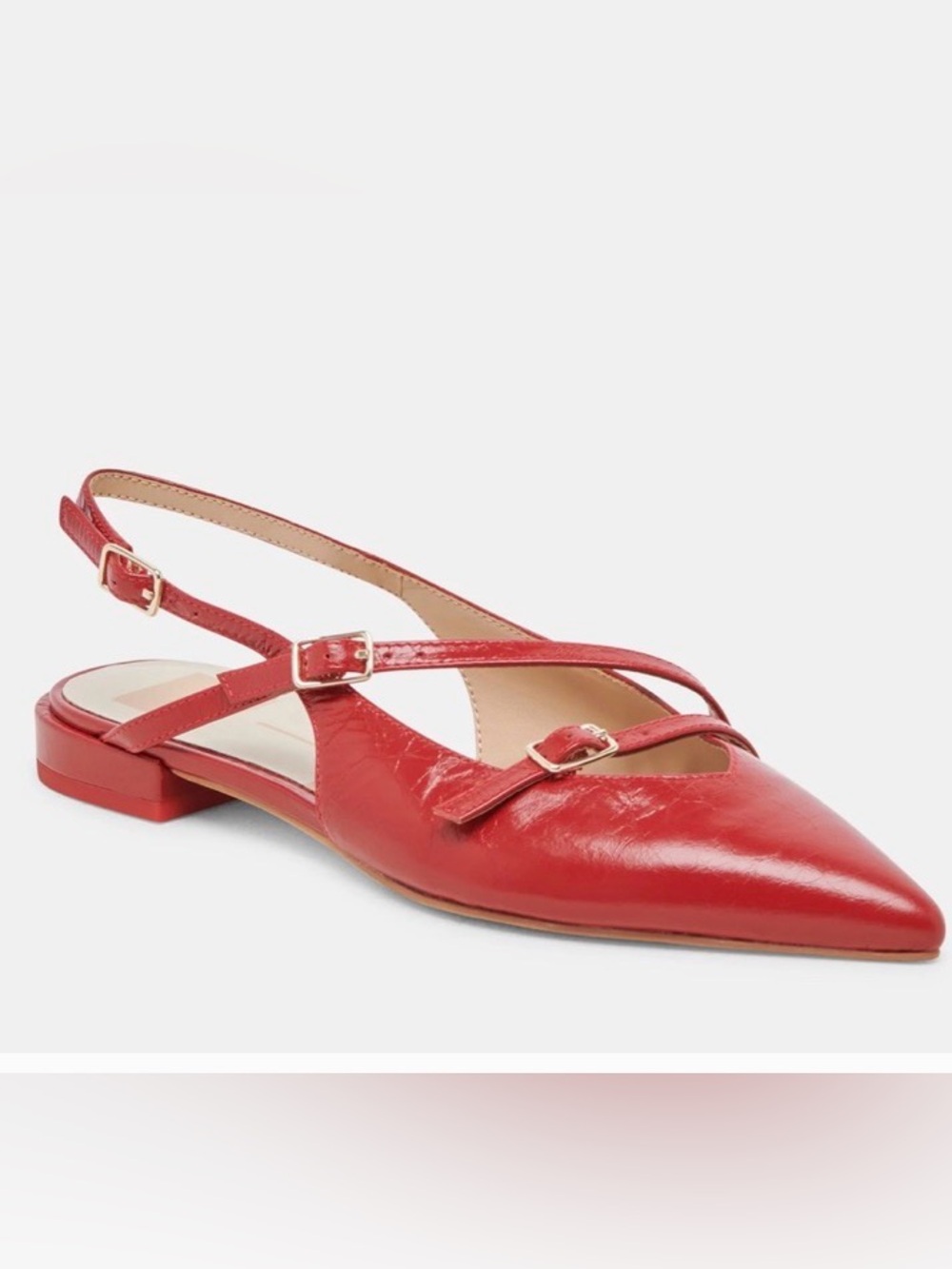 Dolce Vita Red Palma slingback flats size 12